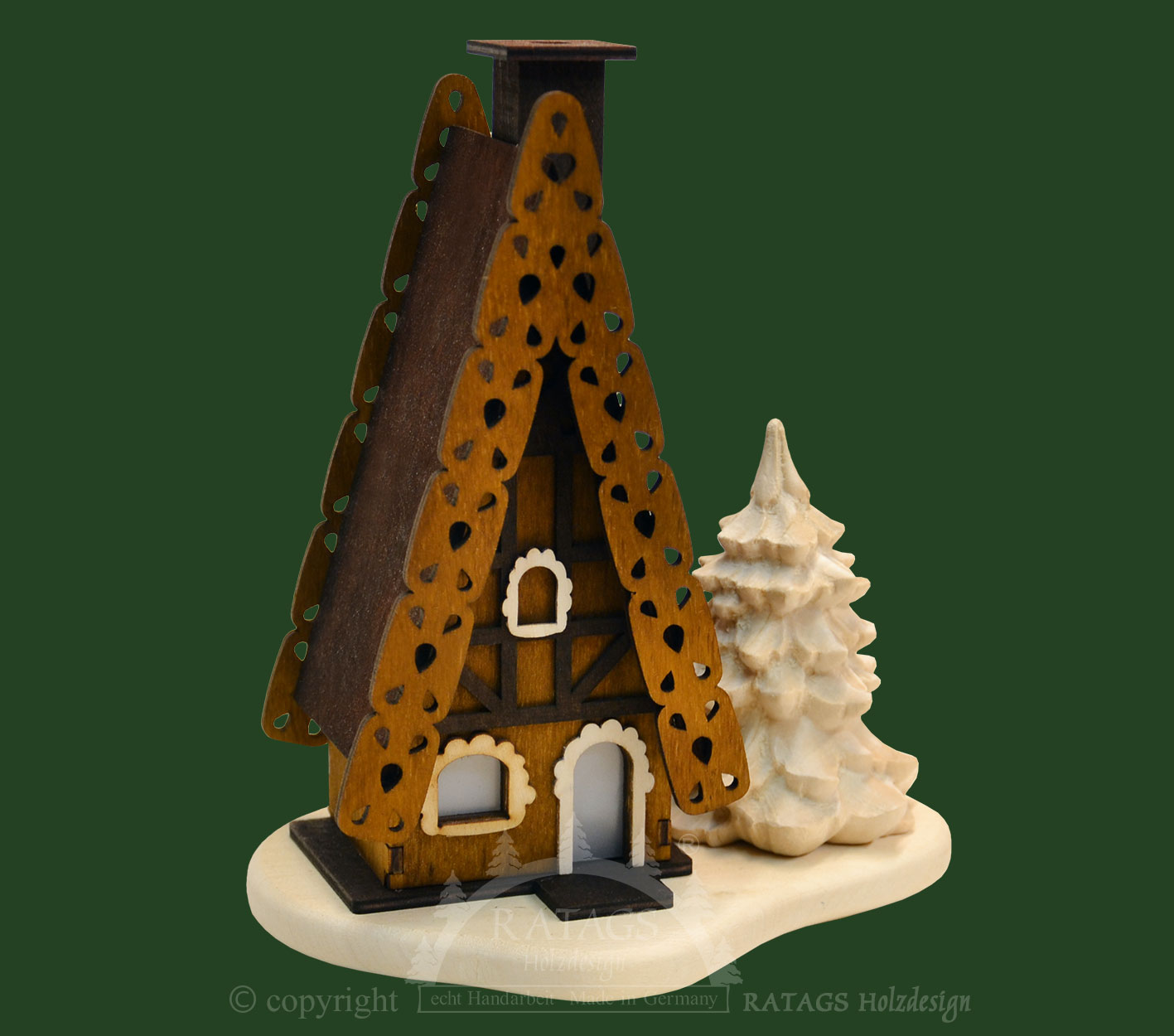 Lichterteller, Räucherhaus, Hexenhäuschen
