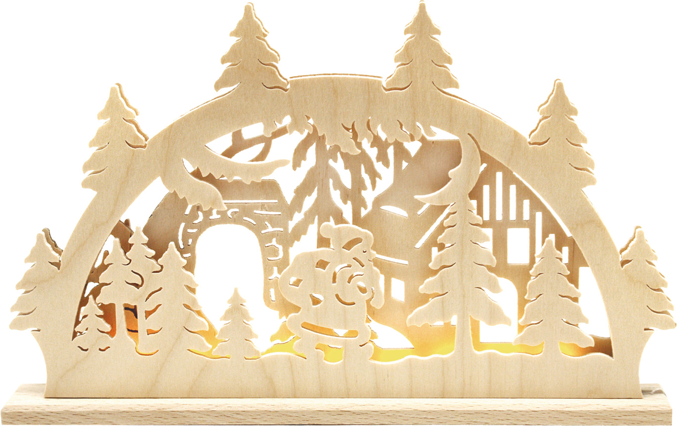 Schwibbogen Niederspann. Motiv 16, Trafo Schwibbogen Niederspann. Motiv 16, Trafo