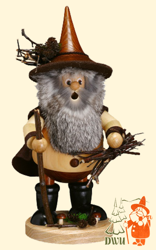 Räuchermann, Holzsammler, natur Räuchermann, Holzsammler, natur
