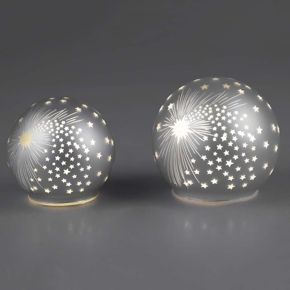 Deko-Kugel 10cm Spirit-Mattwss.