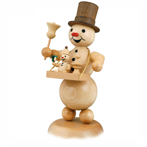Schneemann, Bauchladen 32 cm Schneemann, Bauchladen 32 cm