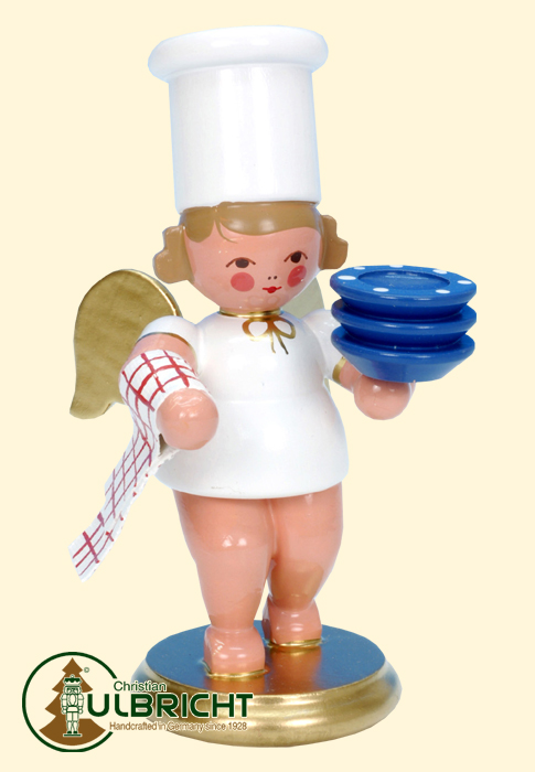 Figur, Kochengel mit Teller