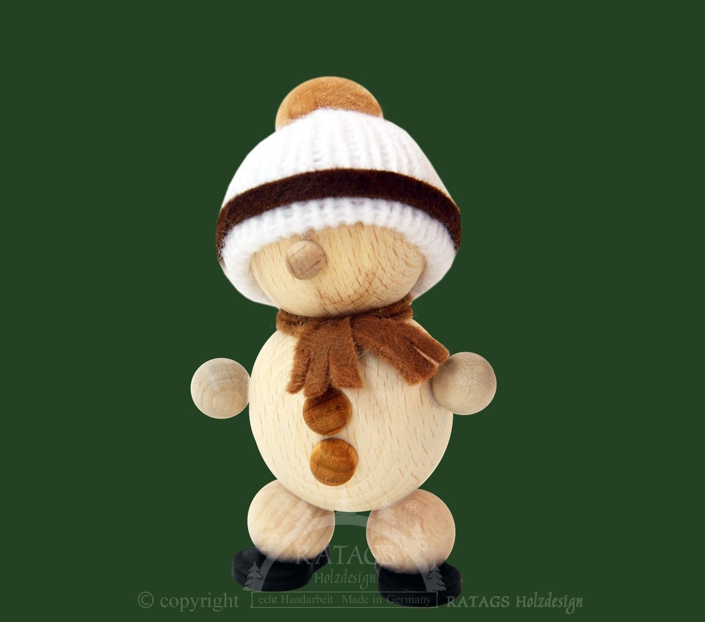 Schneemann, stehend