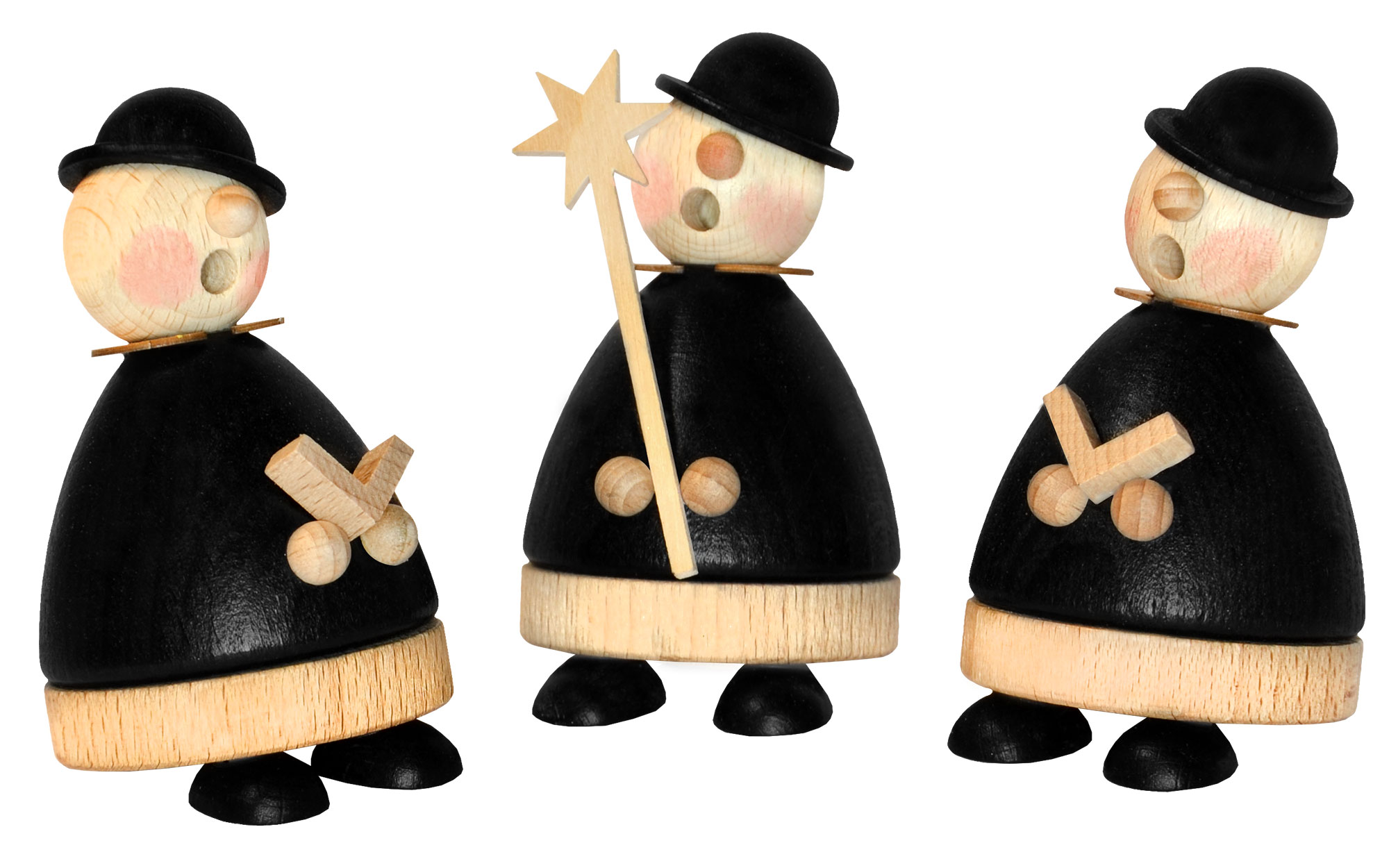 Räuchermänner, Kurrende, 3er Set