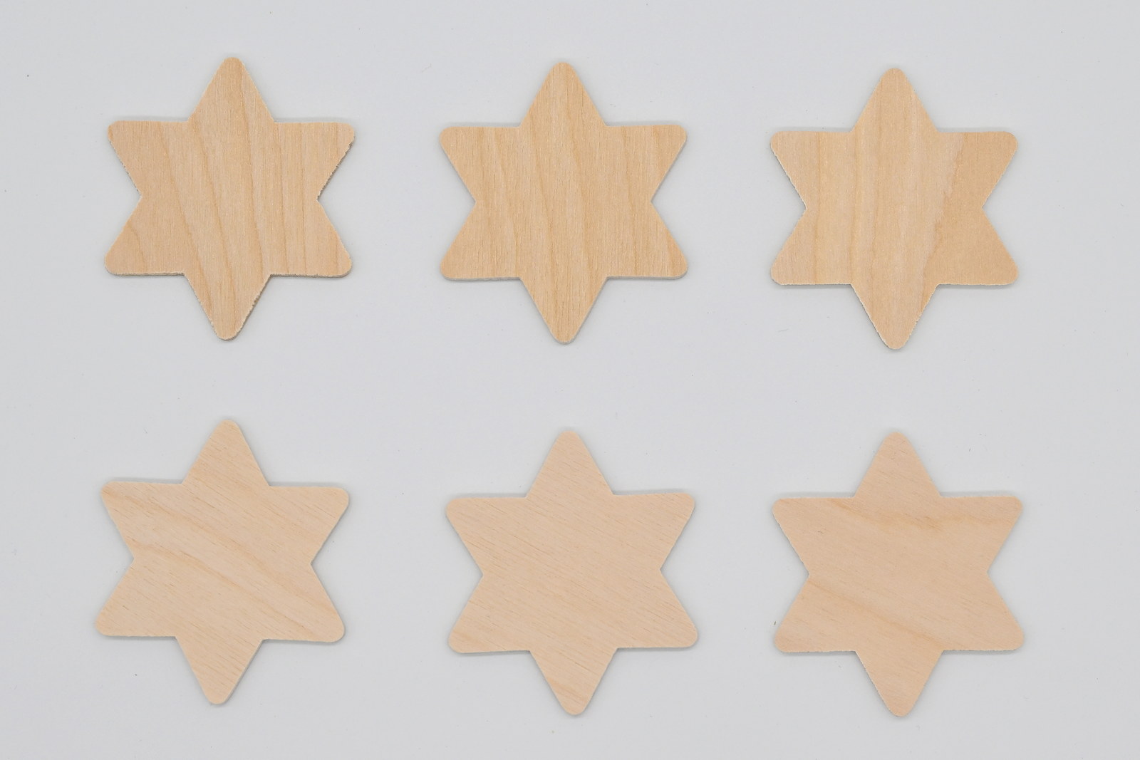 6er Set Sterne