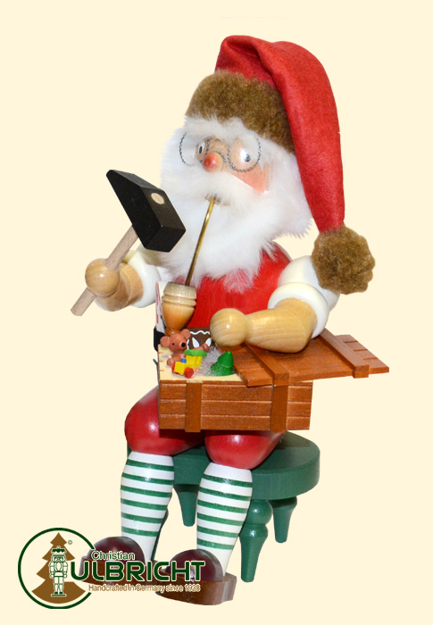 Räuchermann, Weihnachtsmann, sitzend H 22 cm Räuchermann, Weihnachtsmann, sitzend H 22 cm