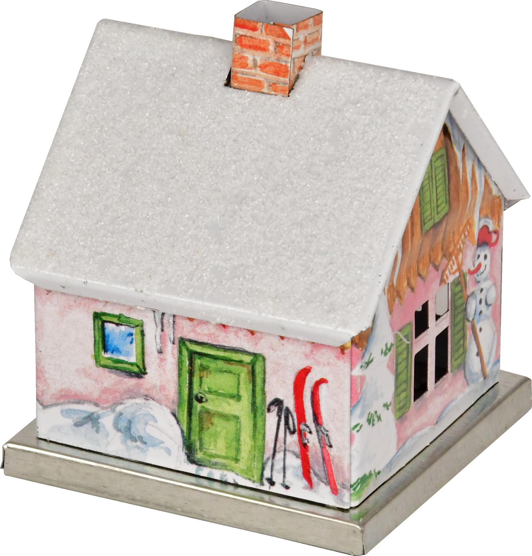 KNOX-Räucherhaus Metall - Sortiment B No.2 Winterhaus