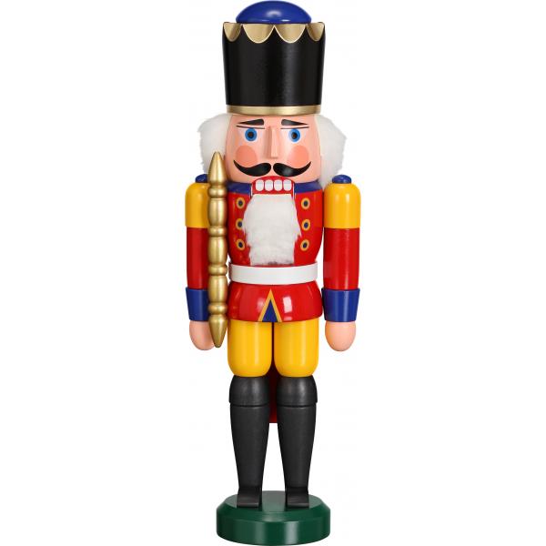 Nussknacker König rot Höhe ca. 29 cm