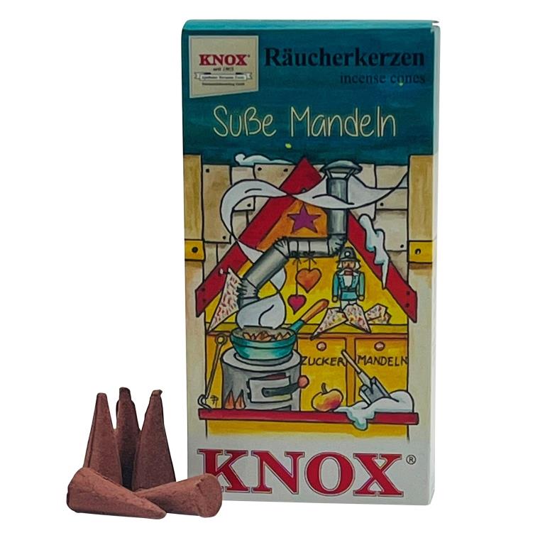 KNOX-Räucherkerzen Weihnachtsbäckerei, Süße Mandeln KNOX-Räucherkerzen Weihnachtsbäckerei, Süße Mandeln