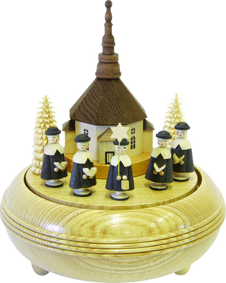 Spieldose Seiff.Kirche mit Kurrenden 36er Sw