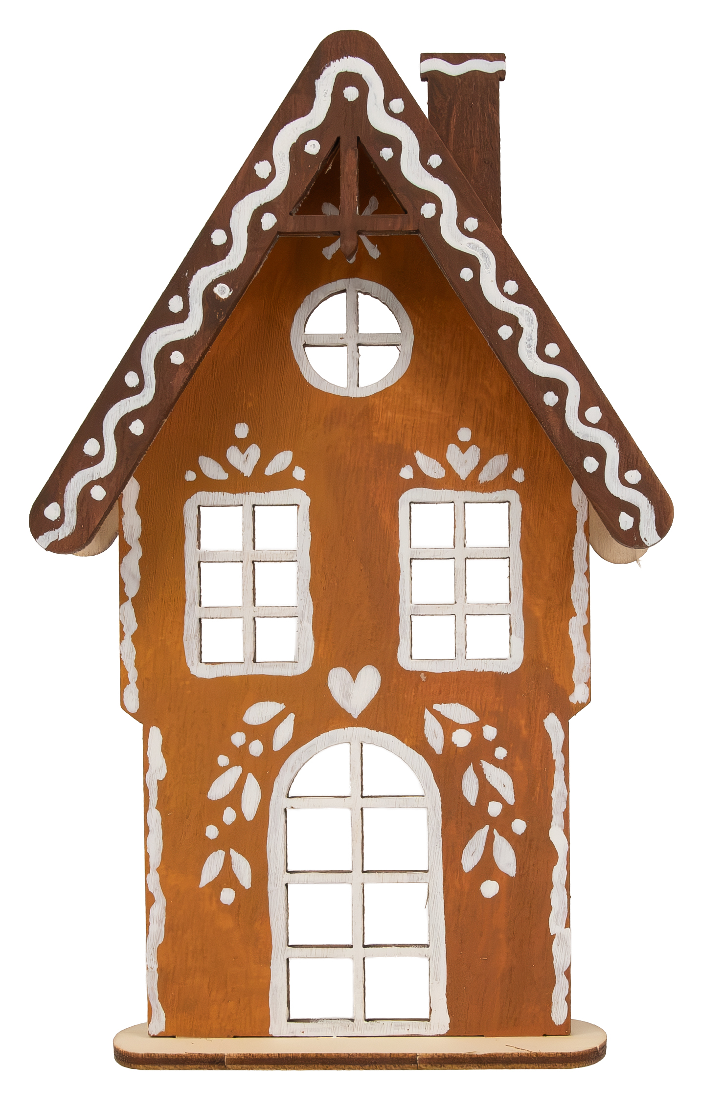 Steckfigur zum Basteln, Haus