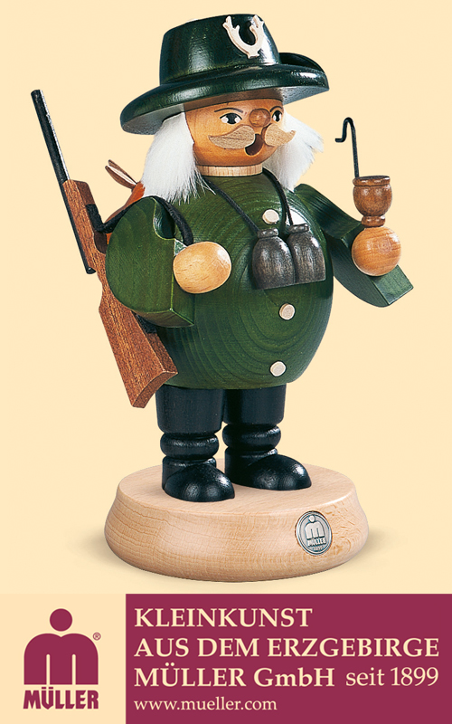 Räuchermann, Förster grün