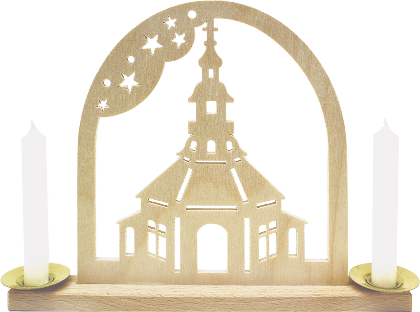 Miniaturschwibbogen Seiffener Kirche