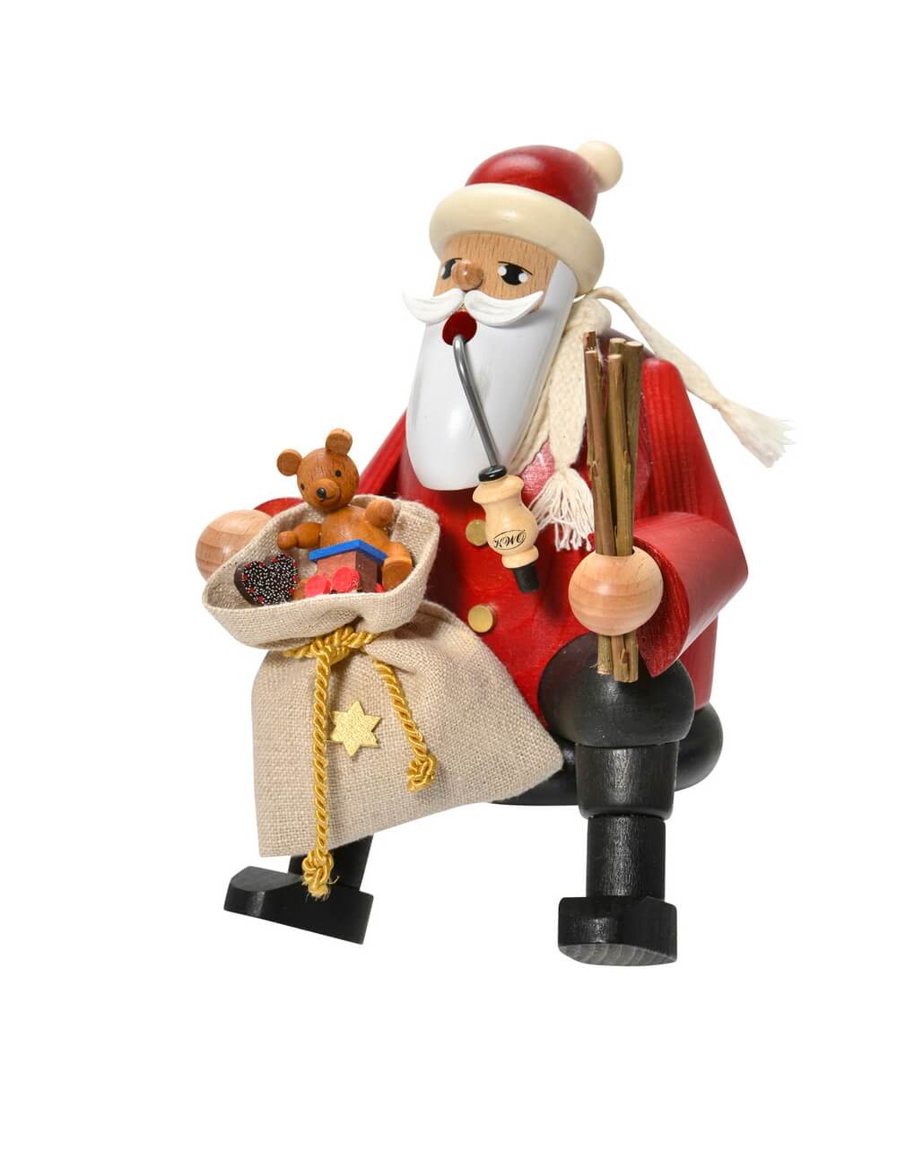 Weihnachtsmann KH Räuchermann