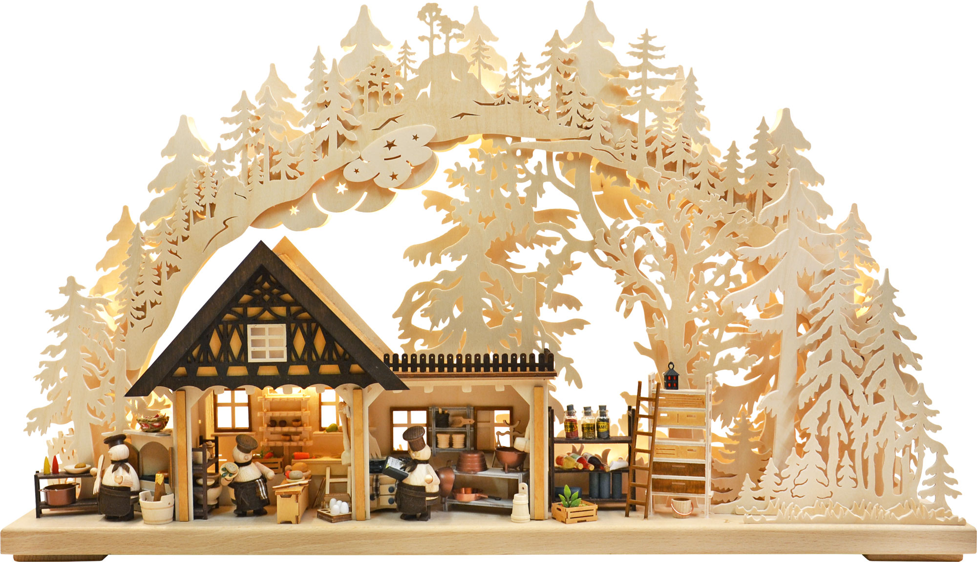 3D-Schwibbogen groß, RATAGS-Kochprofis 3D-Schwibbogen groß, RATAGS-Kochprofis