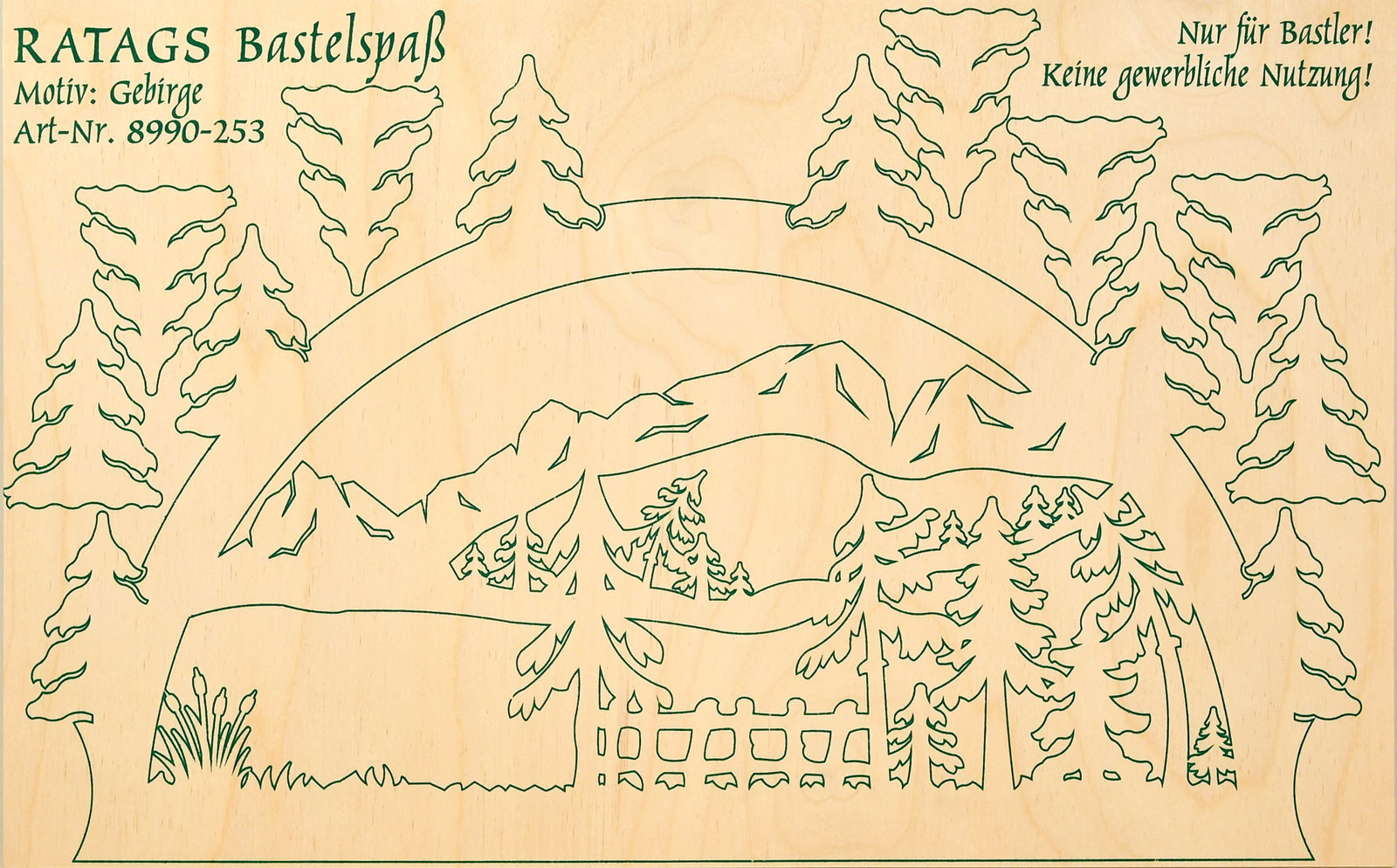 2 Motivsperrholzplatten, Selbstaussägen Schwibbogen, klein, Gebirge 2 Motivsperrholzplatten, Selbstaussägen Schwibbogen, klein, Gebirge