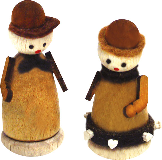 Miniaturfiguren, 2er Set, Tänzer