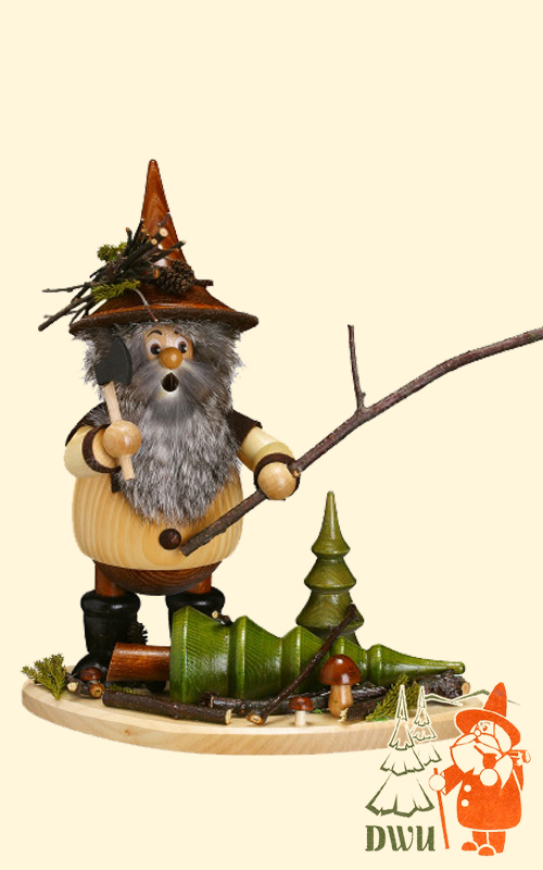 Räuchermann, Waldarbeiter, groß, natur Räuchermann, Waldarbeiter, groß, natur