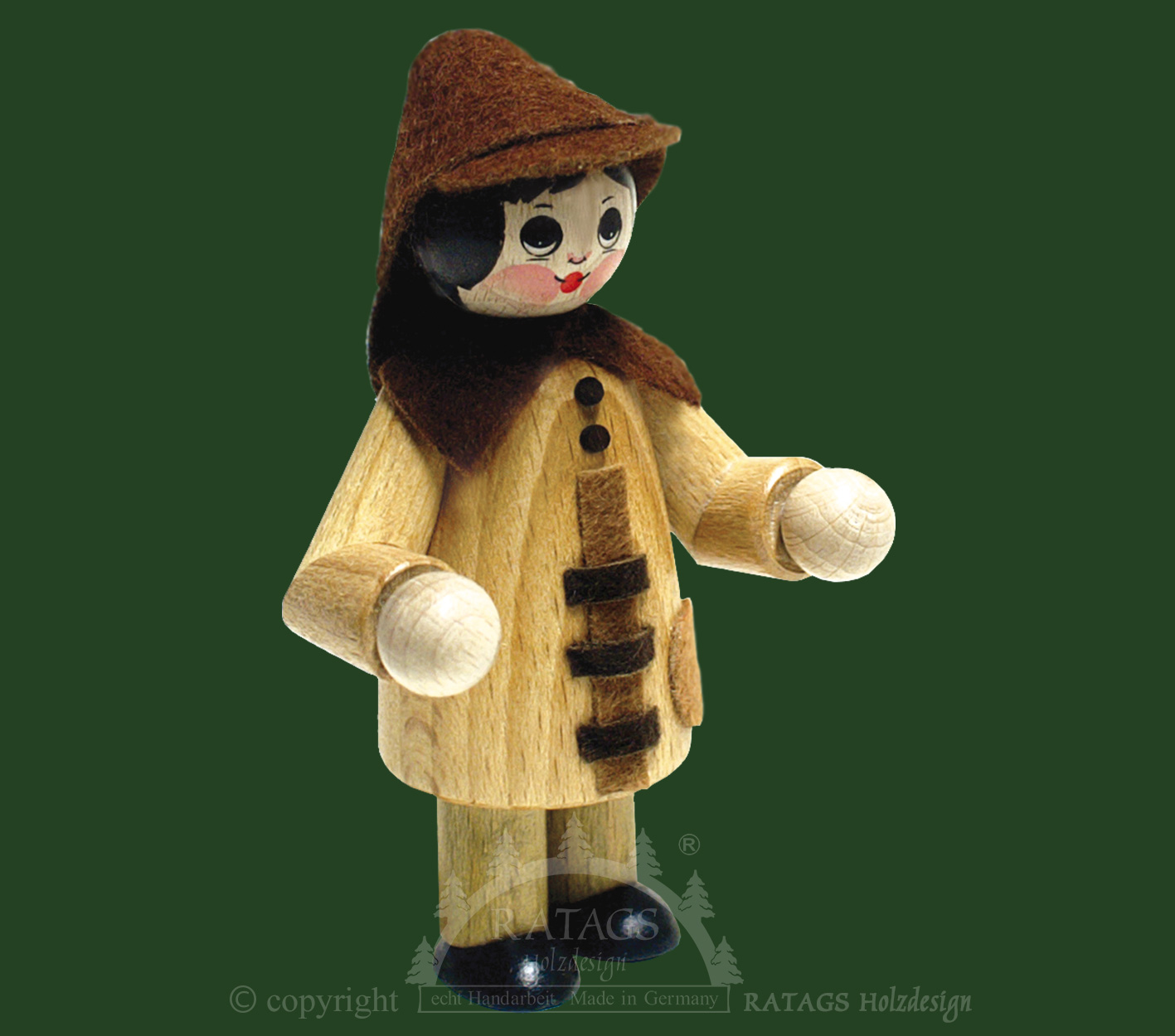 Figur groß, Mann mit Hut Figur groß, Mann mit Hut