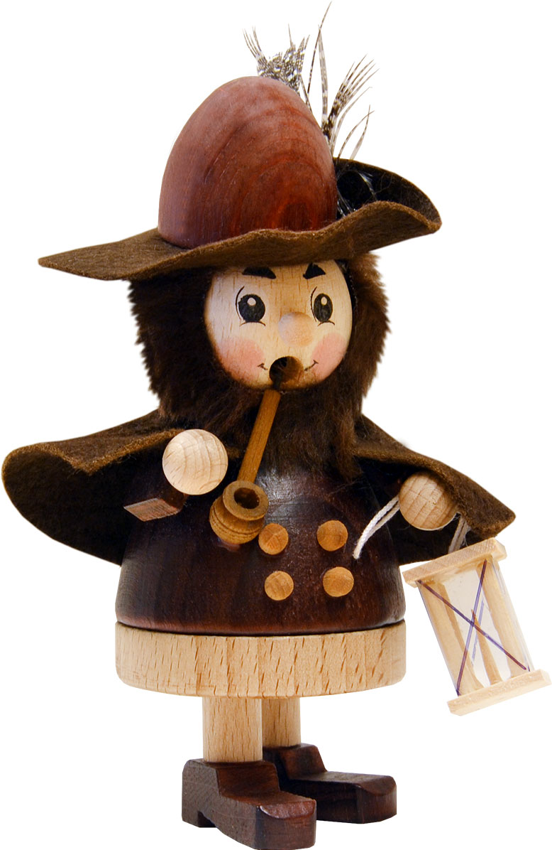 Räuchermännchen, Nachtwächter, braun