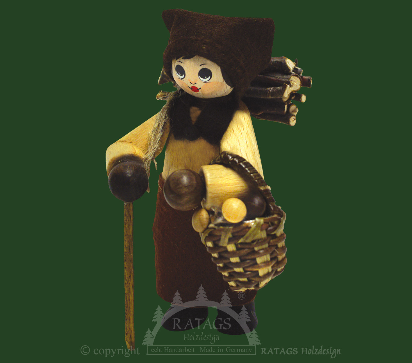 Figur groß, Pilzfrau