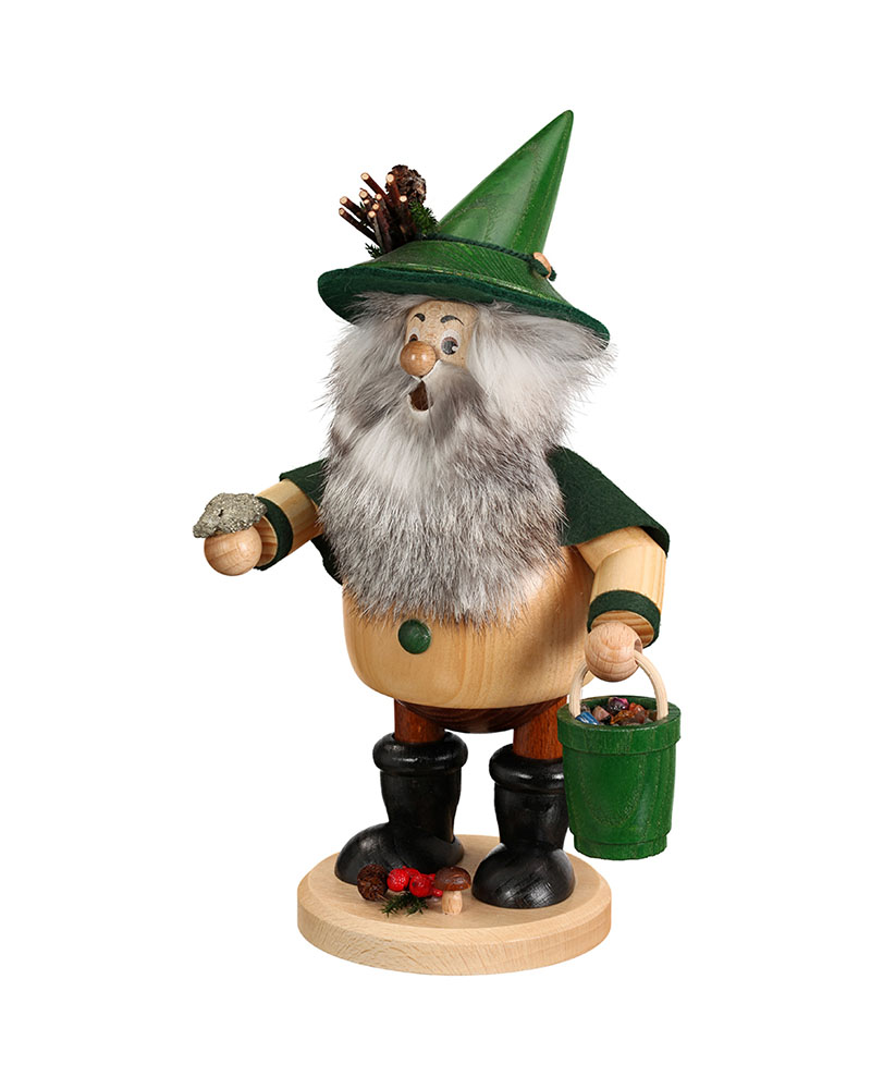 Räuchermann, Erzsammler, grün