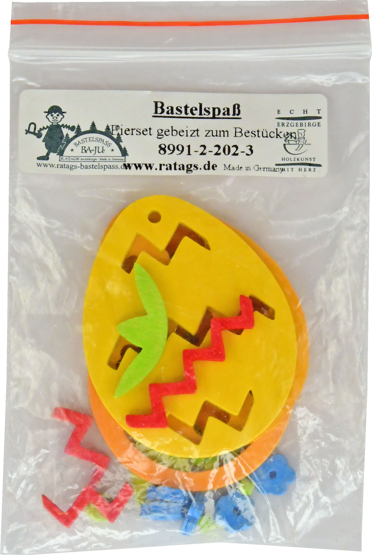 Baumbehang zum Basteln, 3er Set, Eier, zum Gestalten Baumbehang zum Basteln, 3er Set, Eier, zum Gestalten