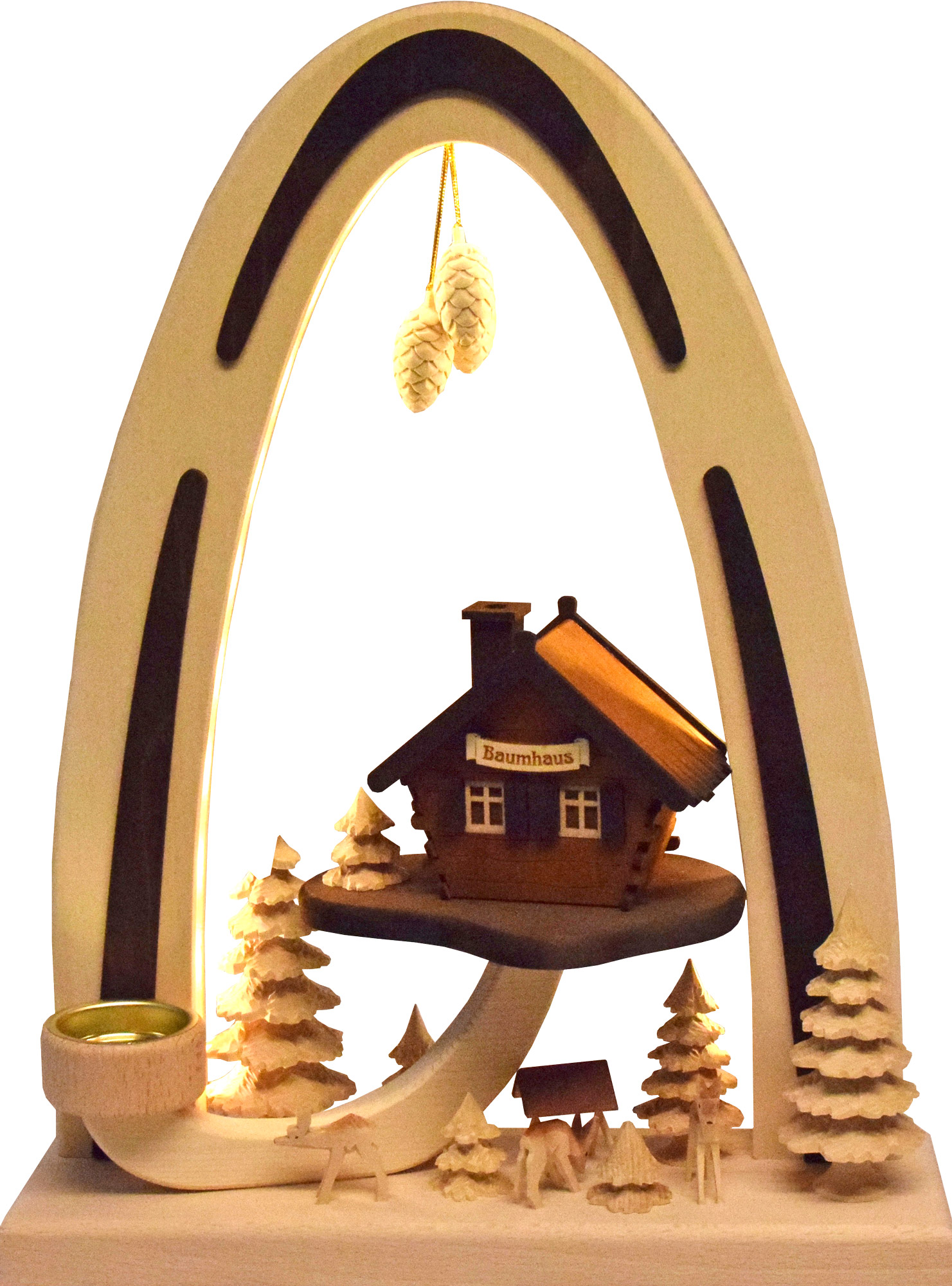 Massivholzbogen, Am Baumhaus Massivholzbogen, Am Baumhaus