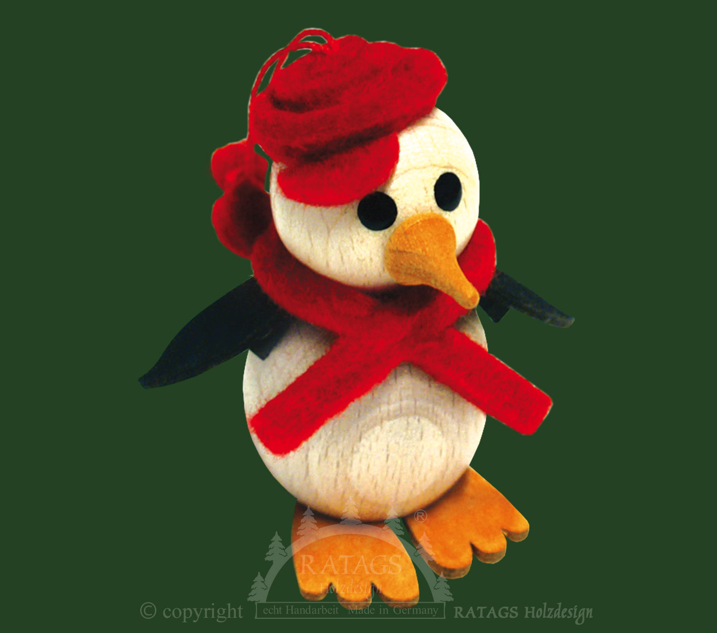 Pinguinkind mit Mütze Pinguinkind mit Mütze