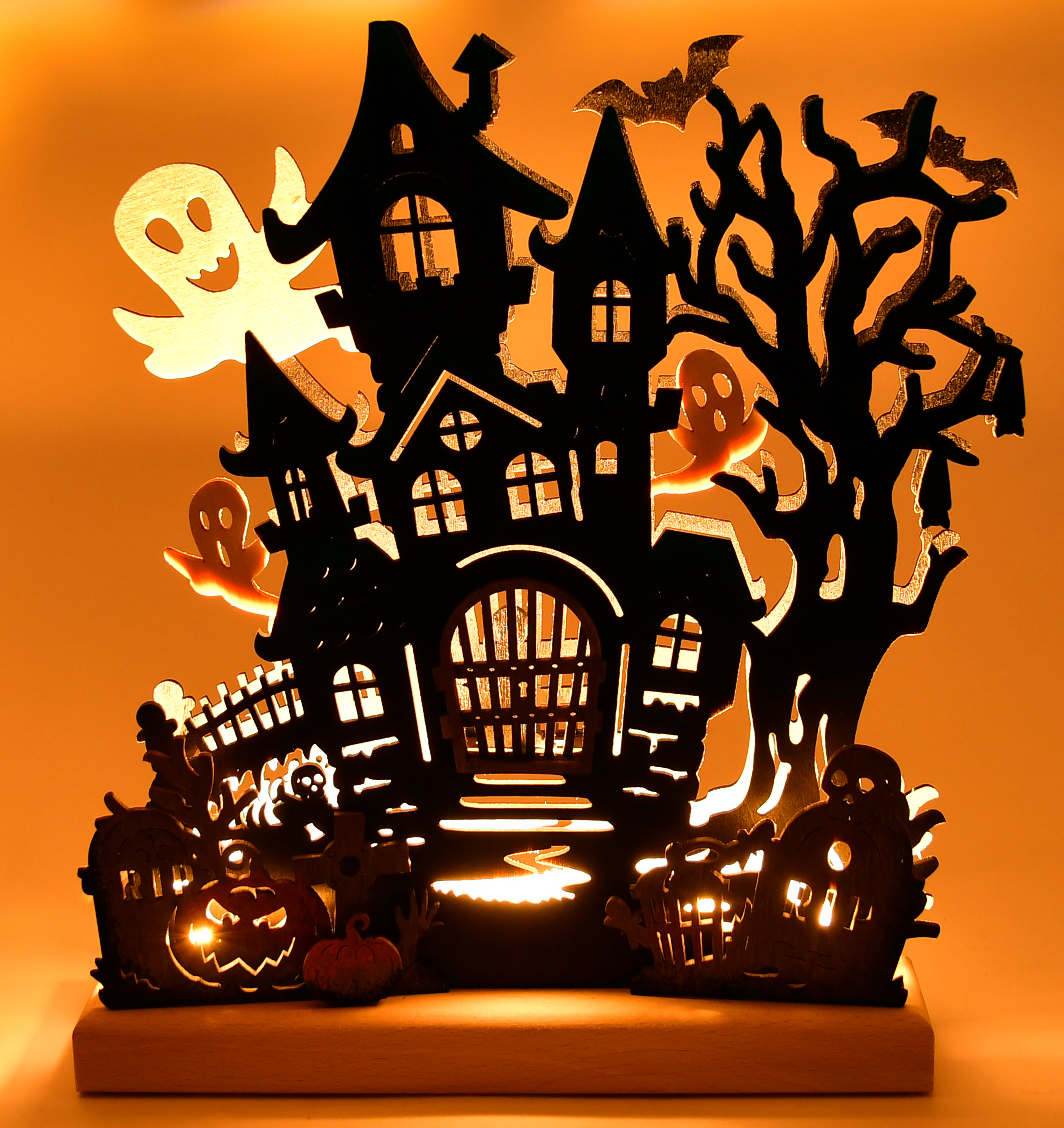 Schwibbogen kl., Gruselschloss Schwibbogen kl., Gruselschloss