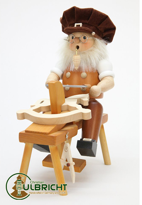Räuchermänner Schnitzer natur H 27,0 cm