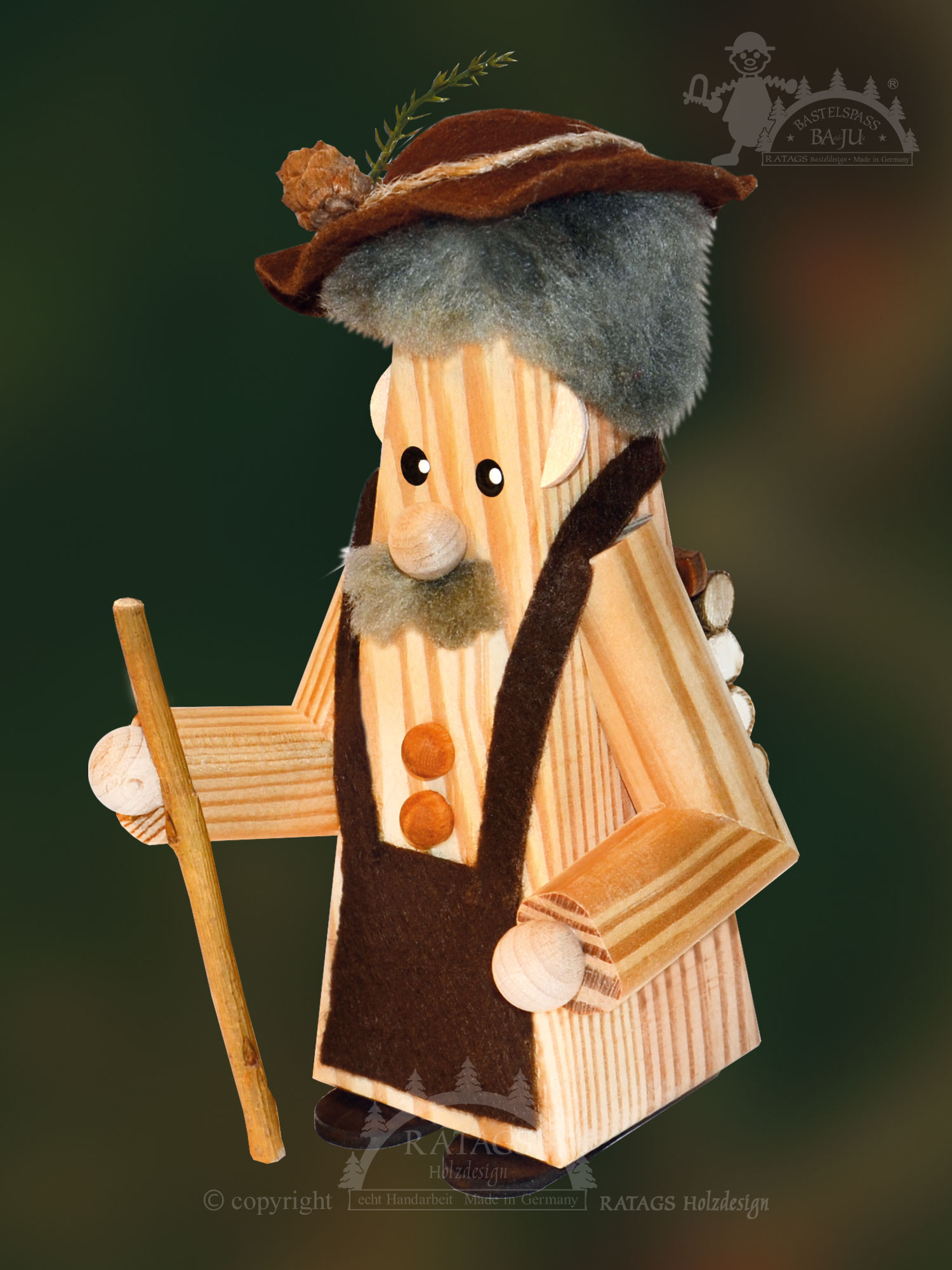 Räuchermännchen zum Basteln, Waldmann Räuchermännchen zum Basteln, Waldmann