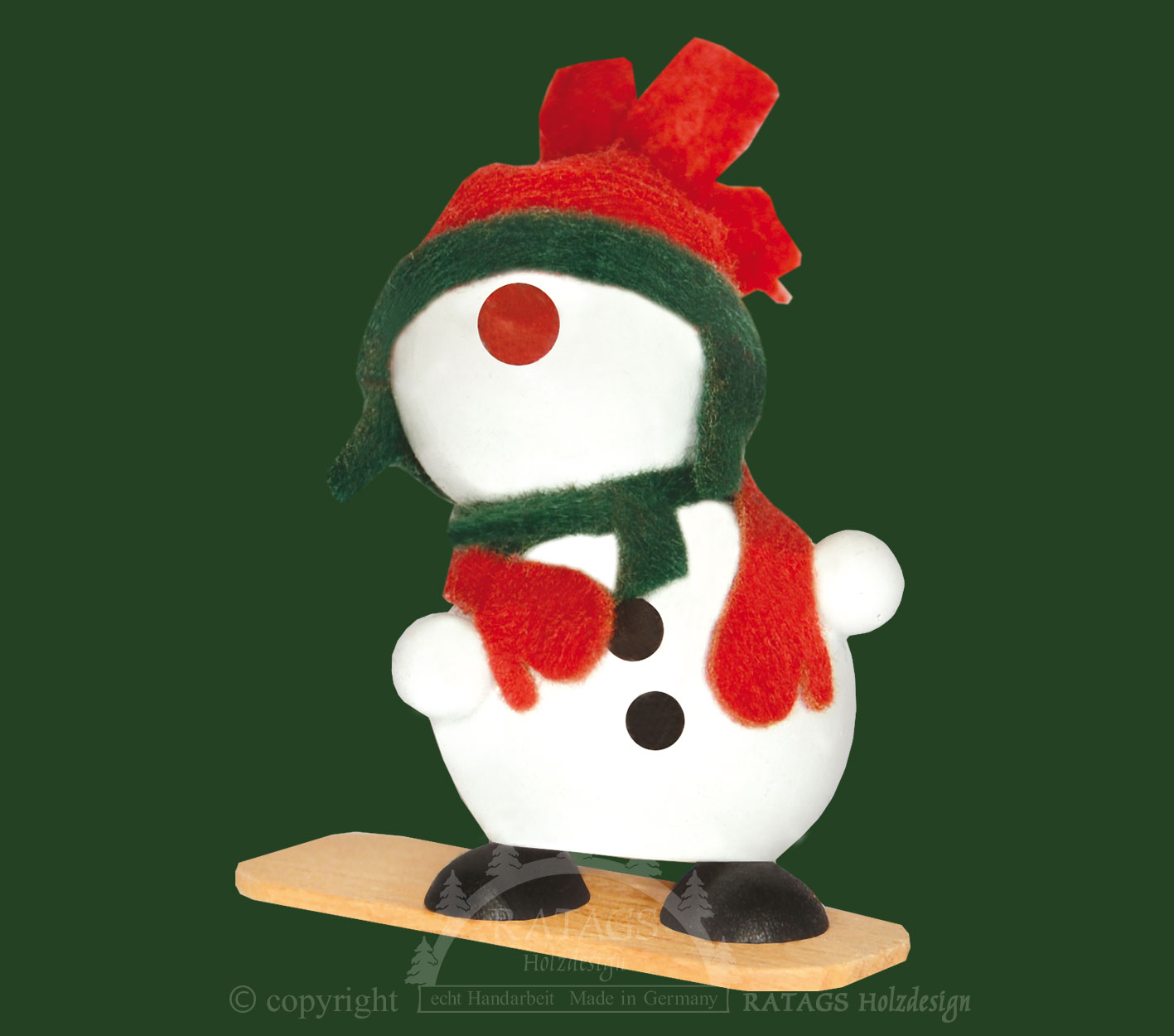 Molli, Junge Linie, Schneemann auf Snowb Molli, Junge Linie, Schneemann auf Snowb
