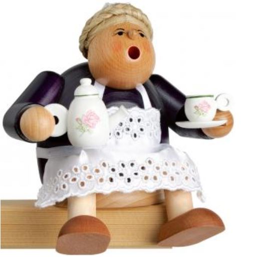 Kantenhocker, Kaffeesächsin, Räuchermann