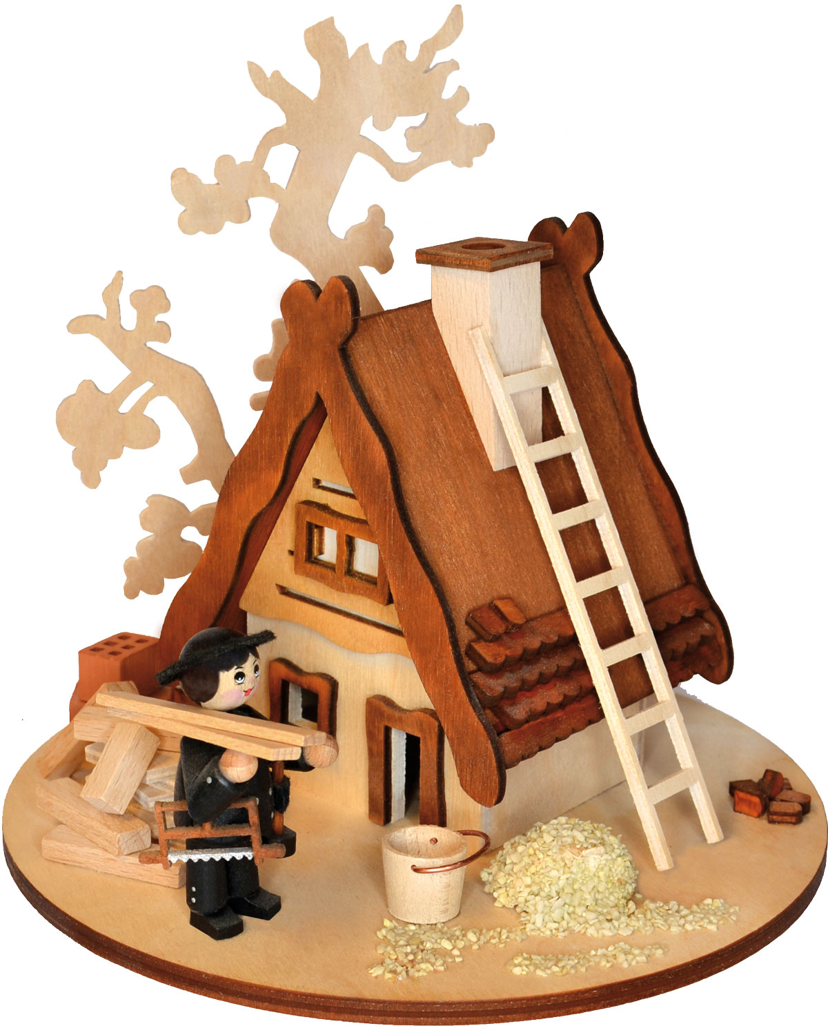 Lichterteller, Räucherhaus, Baustelle Lichterteller, Räucherhaus, Baustelle