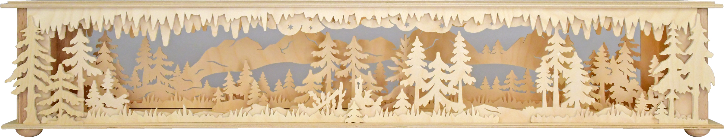 Raumleuchte gr., für Schneemannparadies, unbestückt