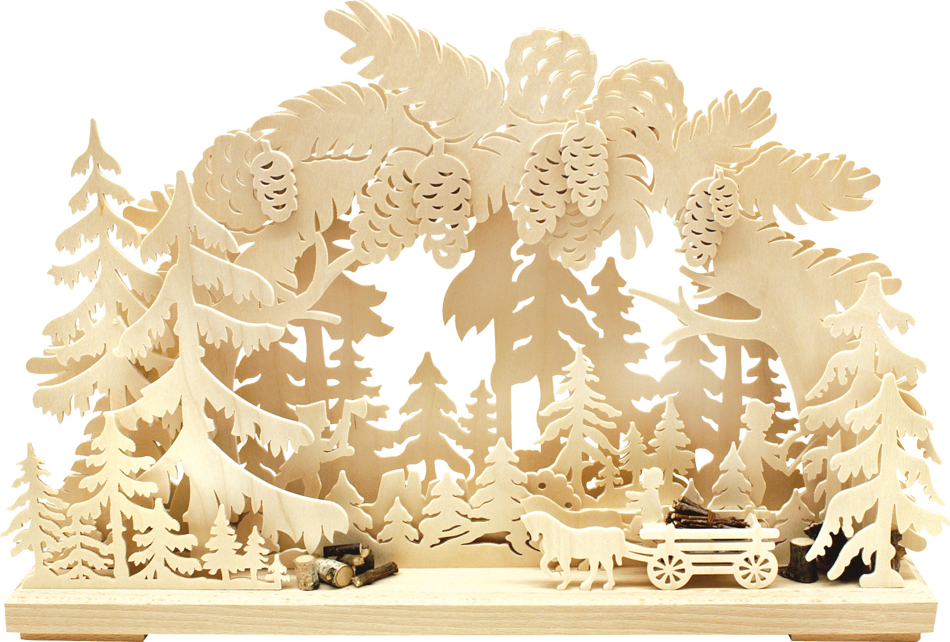 3D-Schwibbogen kl., Ausforstung 3D-Schwibbogen kl., Ausforstung