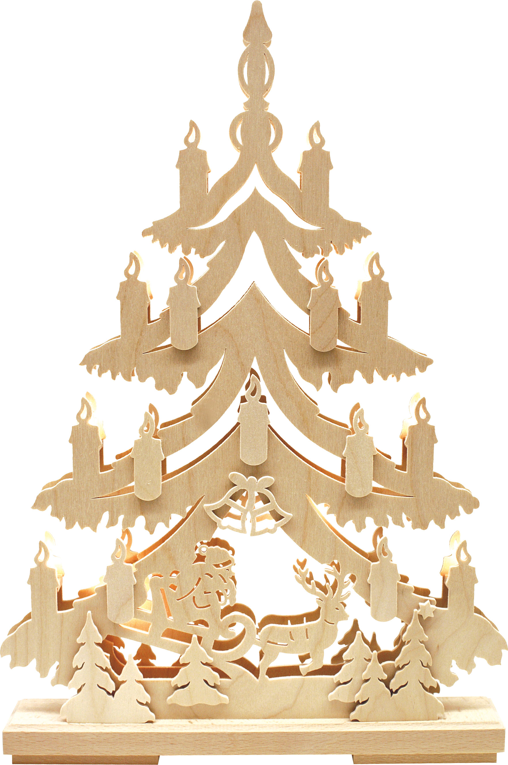 Tanne klein, Weihnachtsmann, Rentier Tanne klein, Weihnachtsmann, Rentier