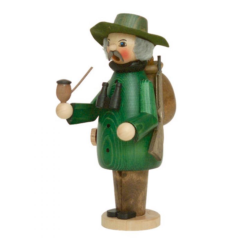 Rauchmänner, Jäger farbig ca. 17 cm