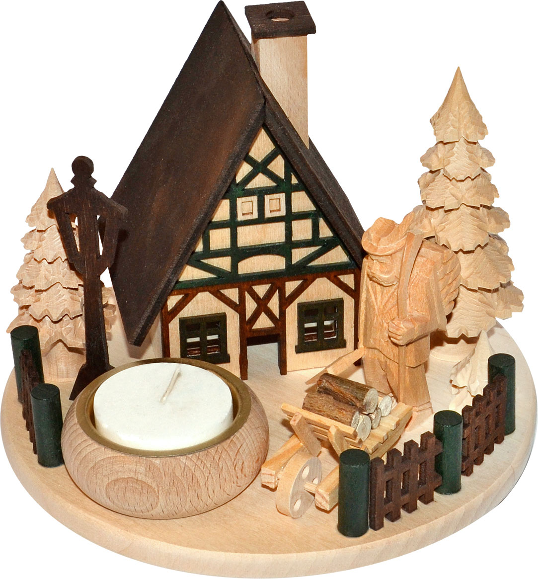 Lichterteller, Räucherhaus, Waldmann ges Lichterteller, Räucherhaus, Waldmann ges