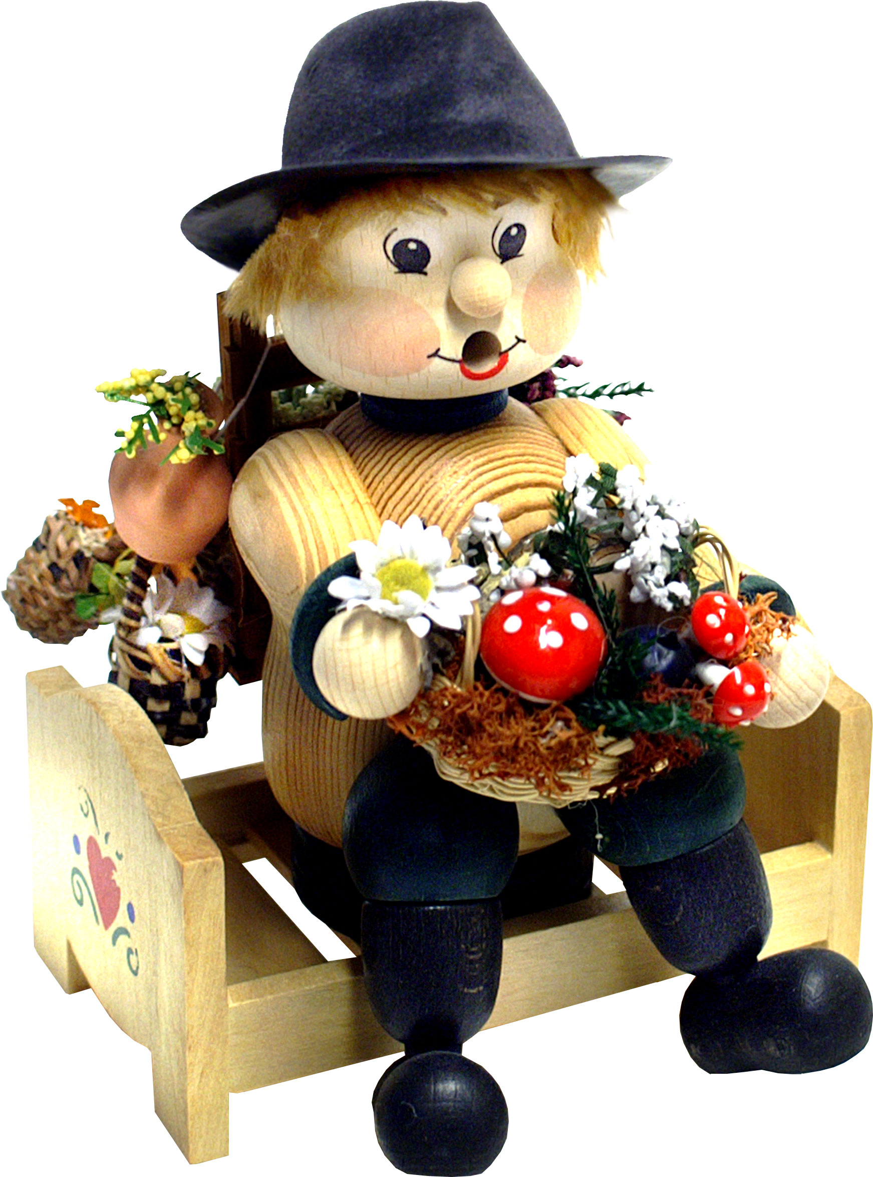 Kantenhocker, Kräuterhändler
