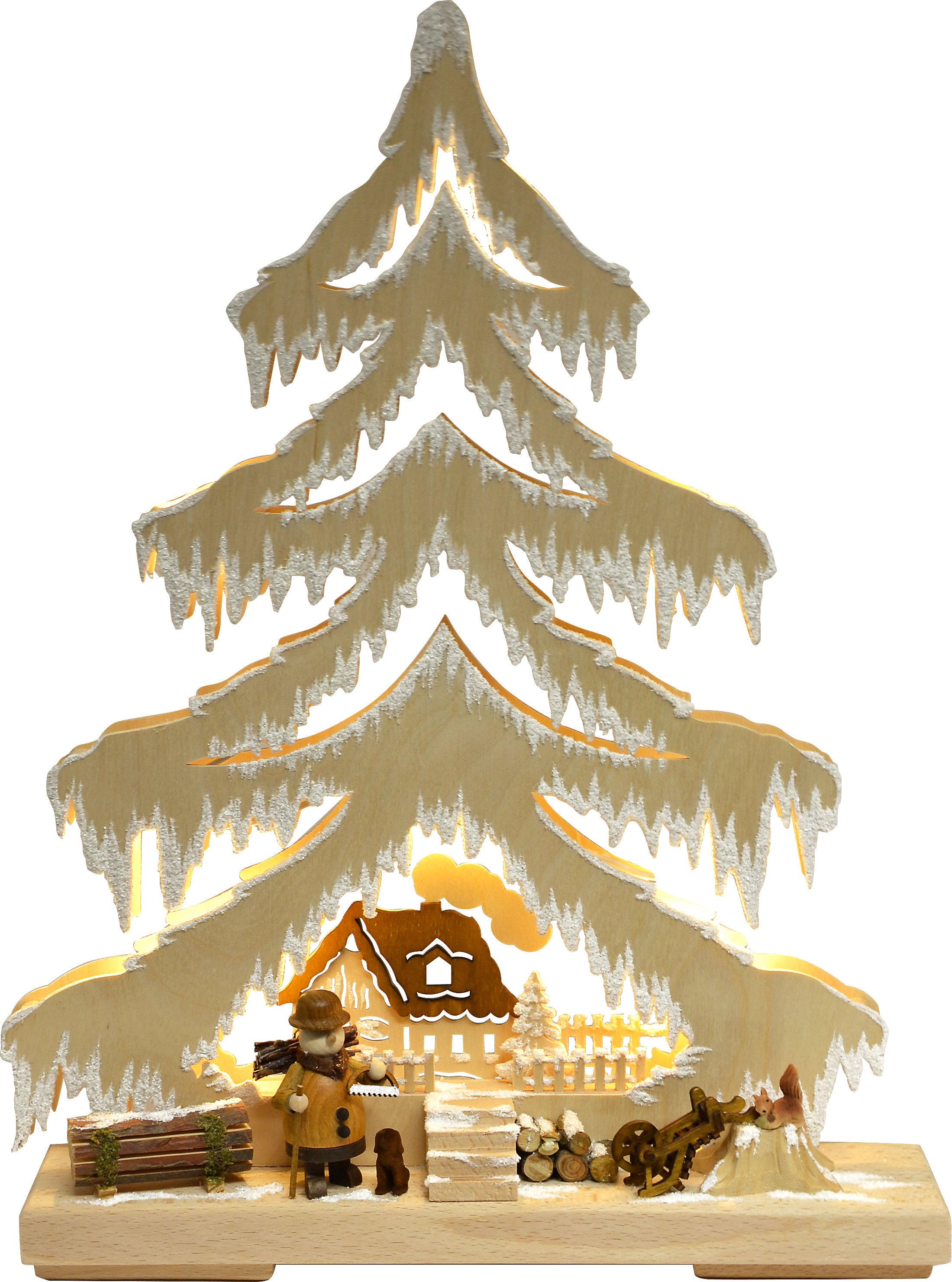 Tanne kl., Waldmanns Rückkehr, Raureif Tanne kl., Waldmanns Rückkehr, Raureif