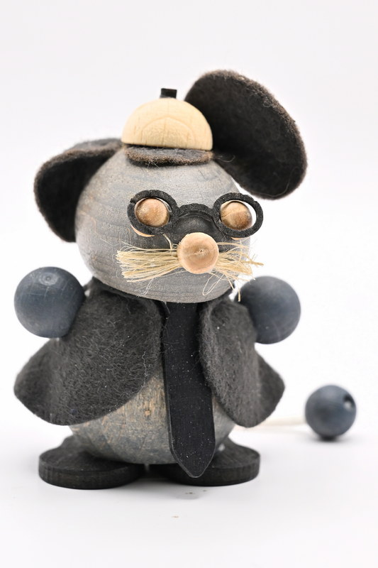Maus ca. 5,5 x 2,3 x 3 cm, Holz, per Stück Maus ca. 5,5 x 2,3 x 3 cm, Holz, per Stück