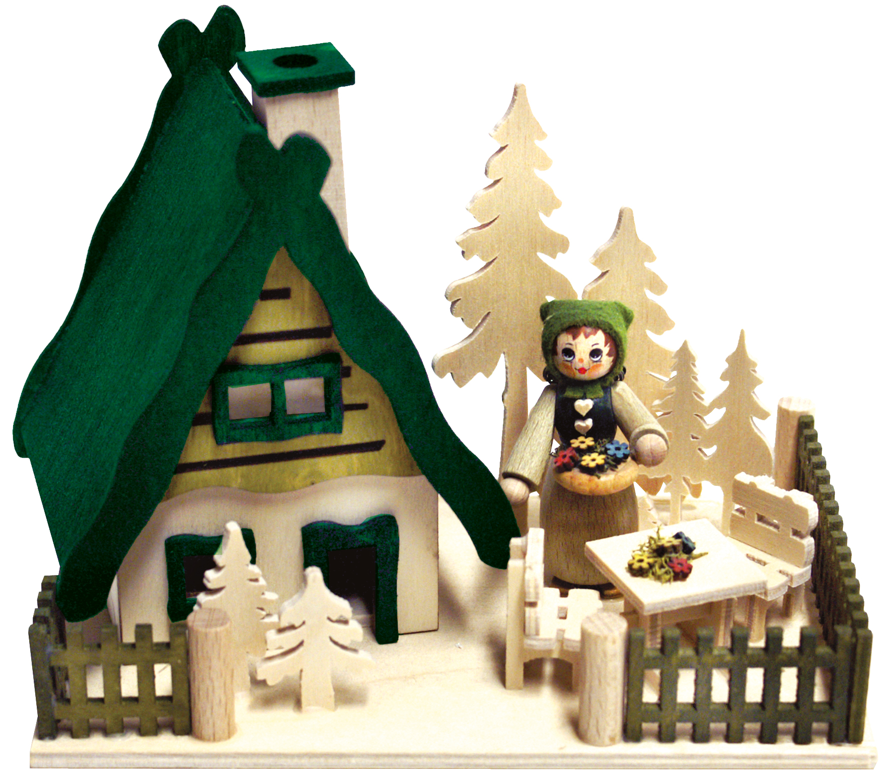 Räucherhaus, Kräuterfrau