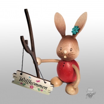 Stupsi Herzlich Wilkommen  H:12 cm