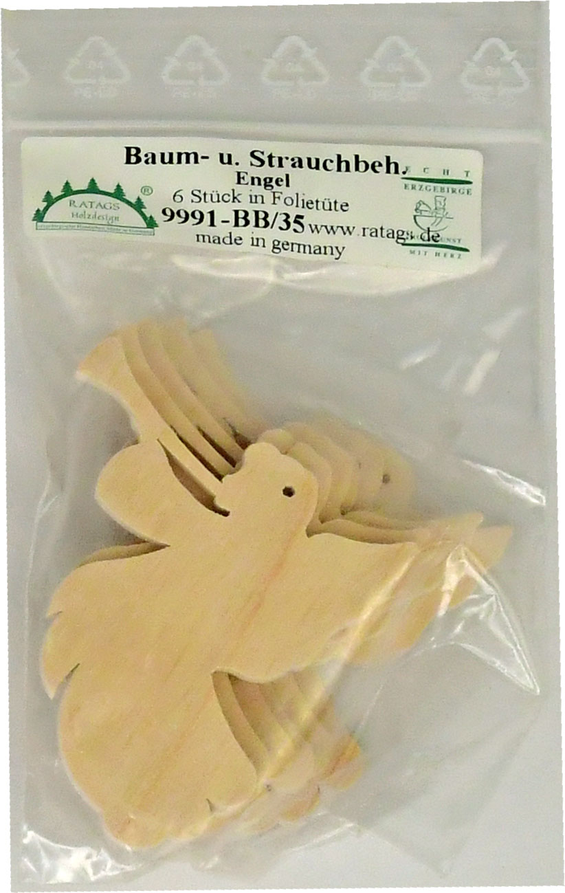 Baumbehang Posaunenengel, 6 Stk. Baumbehang Posaunenengel, 6 Stk.