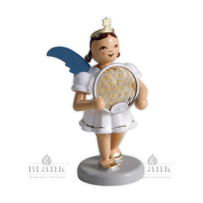 Kurzrockengel Blume des Lebens farbig So Rarität