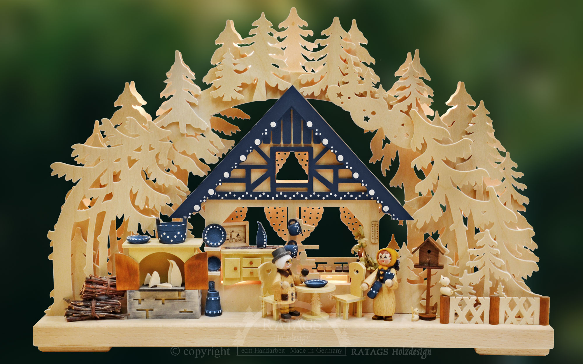 3D-Schwibbogen kl., Heimatstube