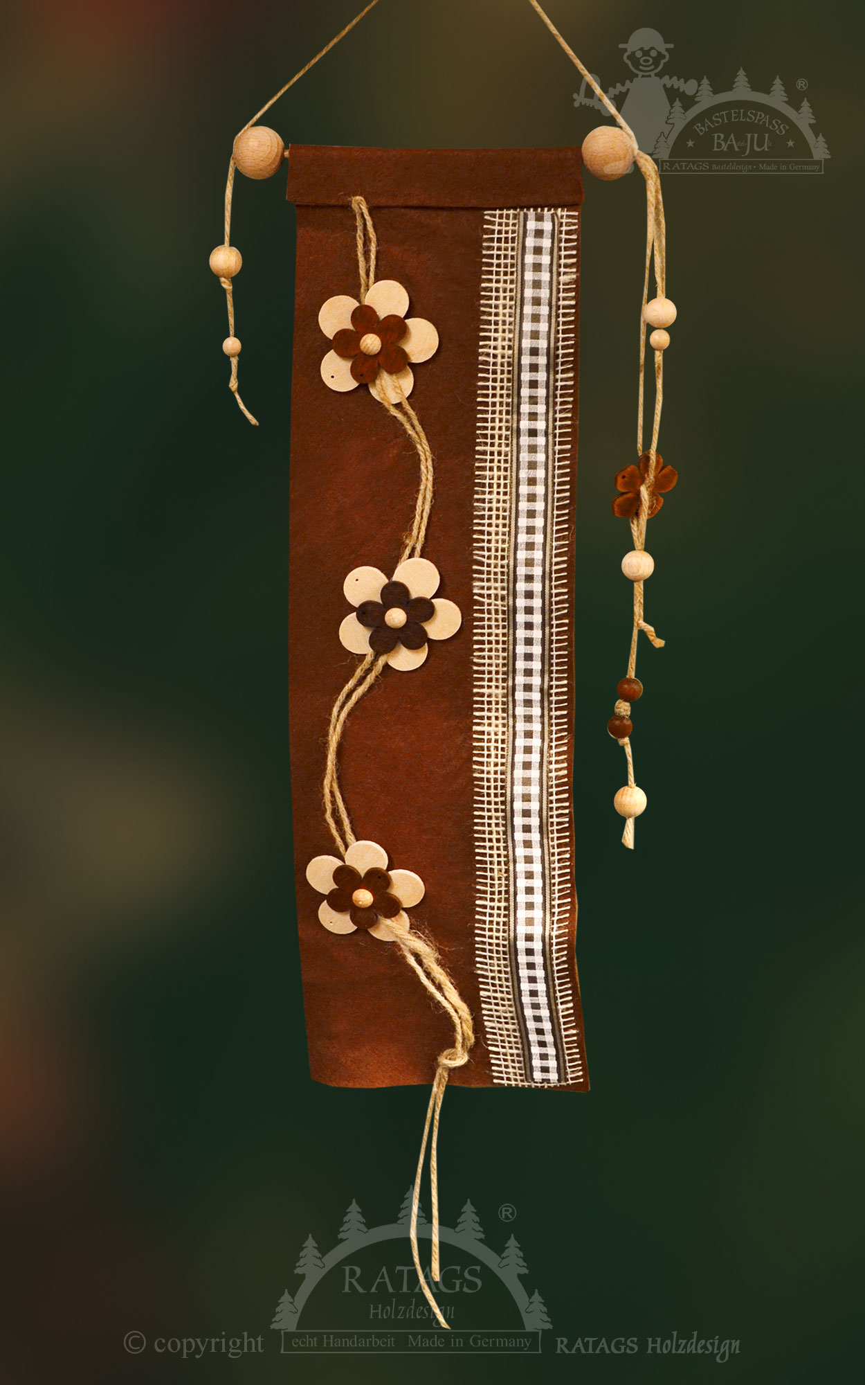 Tür- und Wanddekoration zum Basteln Länge ca. 40 cm Tür- und Wanddekoration zum Basteln Länge ca. 40 cm