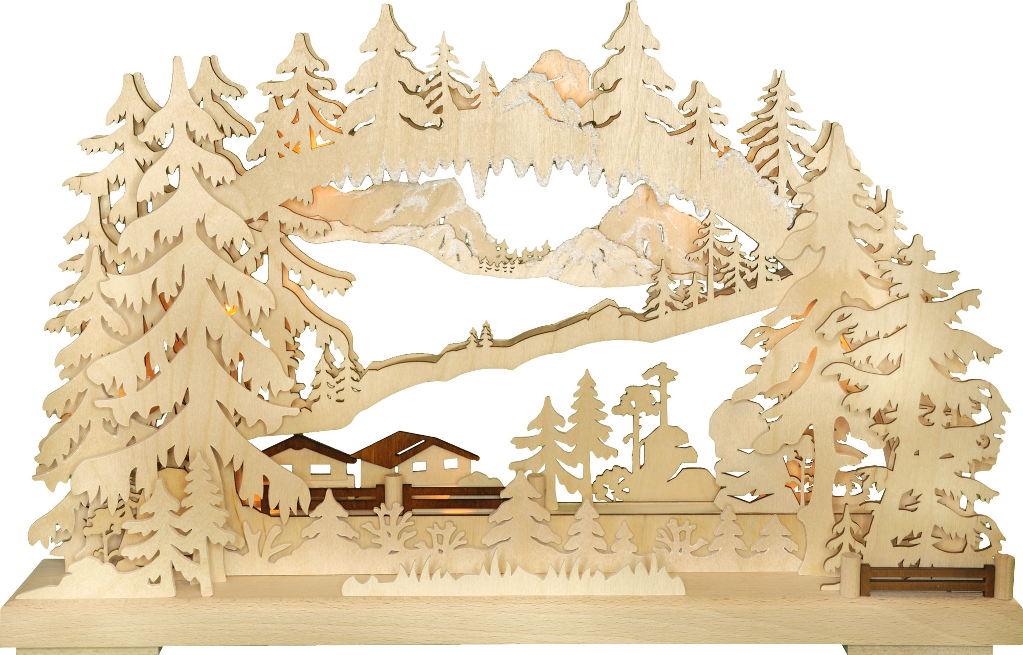 3D-Schwibbogen kl., Winteridylle, Après-Ski 3D-Schwibbogen kl., Winteridylle, Après-Ski